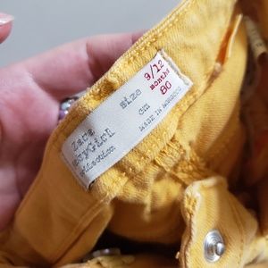 Zara Bottoms - ZARA Baby Girl Jeans Mustard Color Zara Bottoms - ZARA Baby Girl Jeans Mustard Color